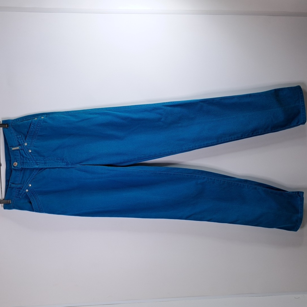 Rockies Vintage High-Rise Western Turquoise Jeans Waist 27 Inseam 37 Tall